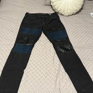 American eagle mixed high-rise jegging